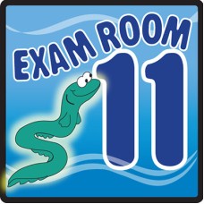 Clinton, Sign, Ocean Series, Exam Room 11 Sign