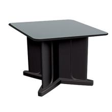 Table, Square Dura-Edge, Plain Top, Xbase-Legs, 36" x 36"
