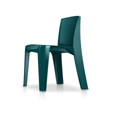 Stackable Chair, Teal