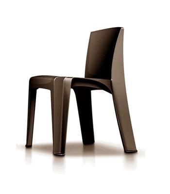 Stackable Chair, Brown