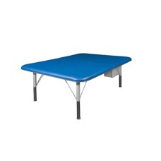 Tri W-G Mat Table, Motorized Hi-Lo (23.25"-34.75"H), 4'W x 7'L, 600 lb capacity