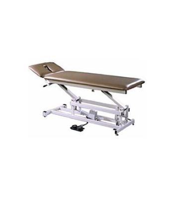 Tri W-G Treatment Table, Motorized Hi-Lo 2 section, 27" x 76", 400 lb capacity, w/ casters