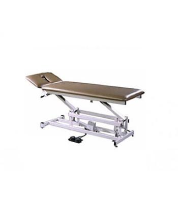 Tri W-G Treatment Table, Motorized Hi-Lo 2 sect with 3pc head, 27" x 76", 400 lb capacity