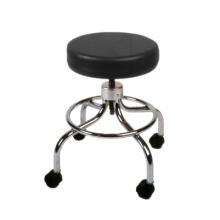 Mechanical mobile stool, no back, 18" - 24" H, specify upholstery color