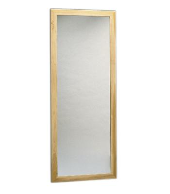 Glass mirror, wall mount, vertical, 28" W x 75" H
