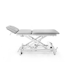 Galaxy, 5 Section Wide Hi-Lo Treatment Table, Foot Bar Lift w/Posture Flex, 4 Casters