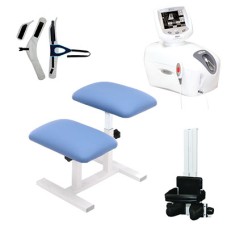 Traction Kit, TX Traction Unit, Quickwrap Belt, Saunders Cervical, Blue Traction Stool