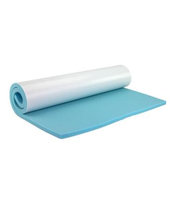 CanDo Memory Foam with PSA, Medium Soft, Blue, 1/2" x 20" x 36"