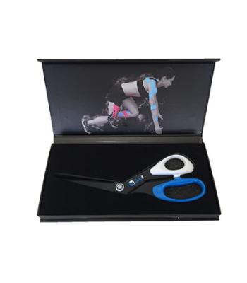 Gripit Scissors with case, Black/Blue Handle