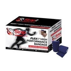 Flexit High Performance Bandage, 2 inch X 6 yard roll, case of  24 rolls, Navy Blue