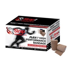 Flexit High Performance Bandage, 2 inch X 6 yard roll, case of  24 rolls, Tan