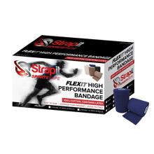 Flexit High Performance Bandage, 3 inch X 6 yard roll, case of 16 rolls, Navy Blue