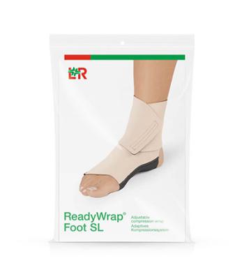 ReadyWrap Foot SL, Long, Left Foot, Beige, Large