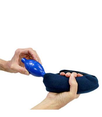 Comfy Splints, Air Hand Roll Orthosis with Finger Separators, Adult, Navy Blue
