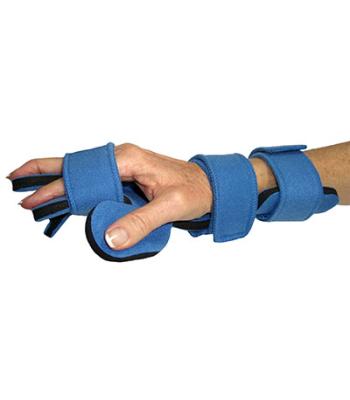 Comfy Splints, Comfyprene Hand Separate Finger Splint, Adult, Light Blue, Left