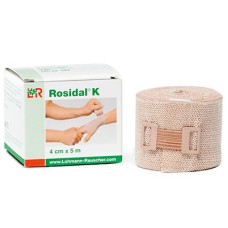 Rosidal K Short Stretch Elastic Bandage, 1.6 in x 5.5 yds (4 cm x 5 m)