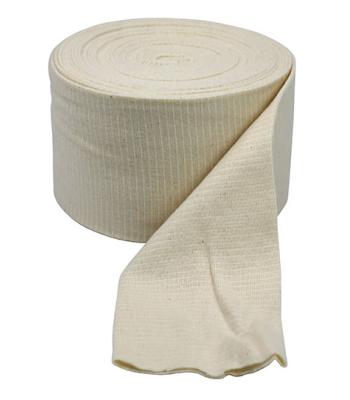 CanDo Cotton Tensitube - 4" width - 11 yard roll - Size F - Natural/Beige