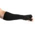 CanDo Cotton Stockinette Liners with Thumbs Black Pack of 10
