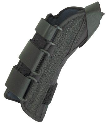 8" soft wrist splint left, small 6-7" with abducted thumb