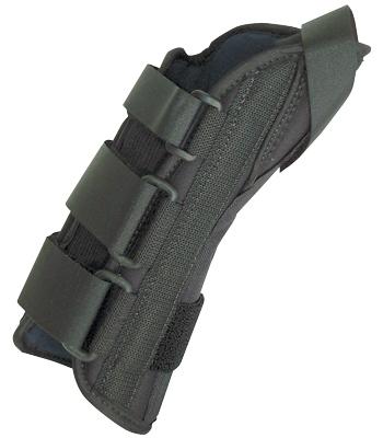 8" soft wrist splint left, x-large 8.5-10" with abducted thumb