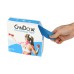 CanDo Kinesiology Tape, 2" x 103 ft, Blue, 1 Roll
