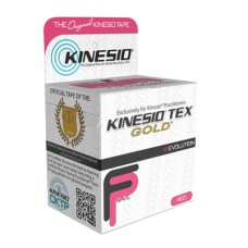 Kinesio Tape, Tex Gold FP, 2" x 5.5 yds, Red, 6 Rolls
