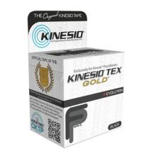 Kinesio Tape, Tex Gold FP, 2" x 5.5 yds, Black, 6 Rolls