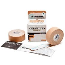Kinesio Tape, Tex Gold FP, 1" x 5.5 yds, Beige, 1 pkg of 2 Rolls