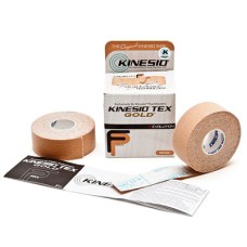 Kinesio Tape, Tex Gold FP, 1" x 5.5 yds, Beige, 1 pkg of 2 Rolls