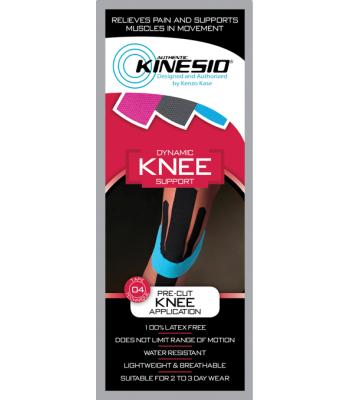 Kinesio Tape pre-cuts, knee, 20/case