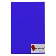 Manosplint Ohio F Perf 1/16" x 12" x 18" 36% Perf Blue/Grey Fabric, 1 sheet