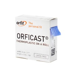 Orficast Thermoplastic Tape, 1" x 9', Blue