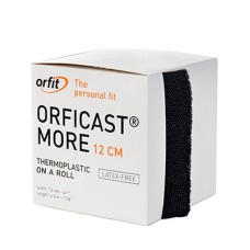 Orficast More Thermoplastic Tape, 5" x 9', Black, Case of 6