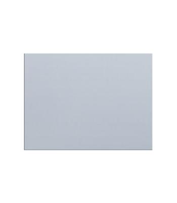 Orfit Colors NS, 18" x 24" x 1/8", non perforated, sonic silver, metallic