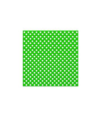 Orfit Colors NS, 18" x 24" x 1/12", micro perforated 13%, hot green, case of 4