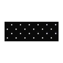 Orfit Eco Black NS Antibacterial, 18" x 24" x 1/8", mini perforated 3.5%, case of 4