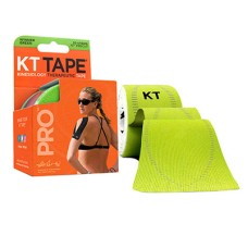 KT TAPE PRO, Precut 10" Strip (20 each), Winner Green