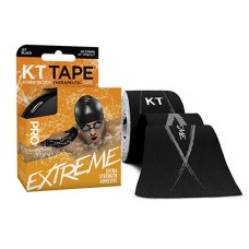 KT TAPE PRO Extreme, Precut 10" Strip (150 each), Black