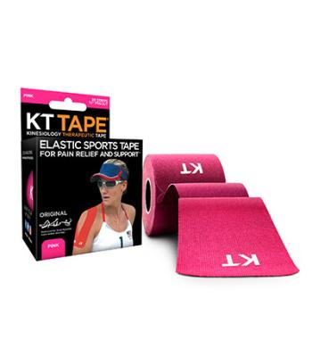 KT TAPE Cotton, Precut 10" Strip (20 each), Pink