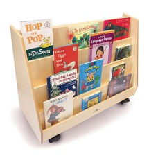 Deluxe Two Sided Mobile Book Display