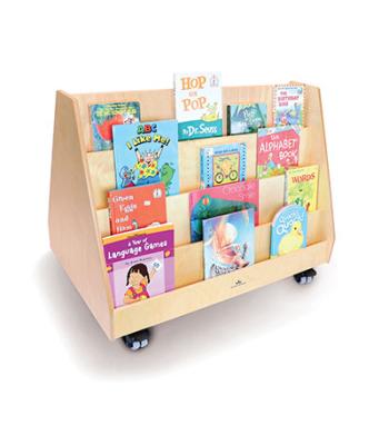 Two-Sided Mobile Book Display
