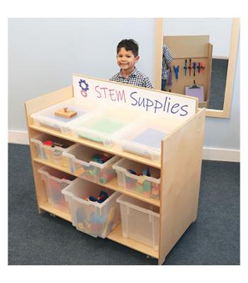 Preschool STEM Cart