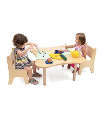 Toddler Flower Table And Two Chair Set