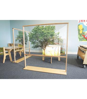 Nature View Floor Standing Partition, 48W