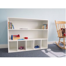 Whitney White Cubby And Shelf Cabinet