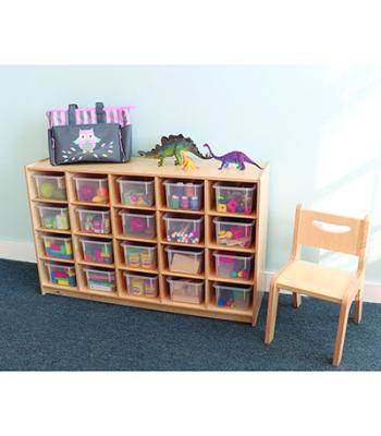 Cubby Storage Cabinet With 20 Trays