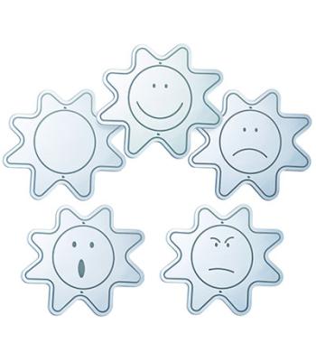 Mood Mirrors, 5-Pack