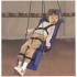 Full support swing seat with pommel, head and leg rest, large (adult), with rope