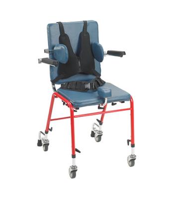 First Class School Chair - Support Kit ONLY (H-harness for anterior chest support, adjustable length abductor, individually adjustable height and width lateral supports) - Small
