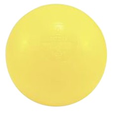 Large Sensory Balls, (73mm) yellow, 500/case